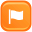 flag Yellow Icon, flag Yellow,Colored Developers Button,System,