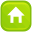 home Green Icon, home Green,Colored Developers Button,System,