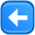 left Blue Icon, left Blue,Colored Developers Button,System,