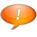 Chat orange Icon, Chat orange,Cristal Intense,System