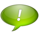 Chat vert Icon, Chat vert,Cristal Intense,System