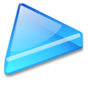 Action arrow blue right Icon, Action arrow blue right,Crystal Clear,System
