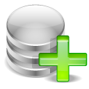 Action db add Icon, Action db add,Crystal Clear,System