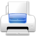 Action file print Icon, Action file print,Crystal Clear,System