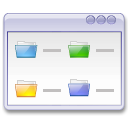 Action view multicolumn Icon, Action view multicolumn,Crystal Clear,System