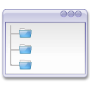 Action view tree Icon, Action view tree,Crystal Clear,System