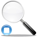 Action viewmag fit Icon, Action viewmag fit,Crystal Clear,System