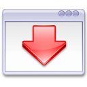 Action window no fullscreen Icon, Action window no fullscreen,Crystal Clear,System
