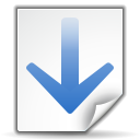 Actions go down search Icon, Actions go down search,Crystal Clear,System