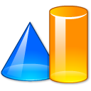 App 3d Icon, App 3d,Crystal Clear,System