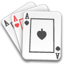 App Card game Icon, App Card game,Crystal Clear,System