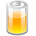 App battery Icon, App battery,Crystal Clear,System