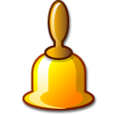 App bell Icon, App bell,Crystal Clear,System