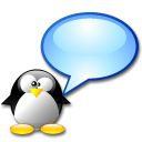 App chat Icon, App chat,Crystal Clear,System