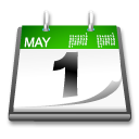 App date Icon, App date,Crystal Clear,System