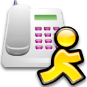 App gaim phone 2 Icon, App gaim phone 2,Crystal Clear,System