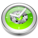 App kalarm clock Icon, App kalarm clock,Crystal Clear,System