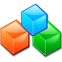 App kcmdf cubes Icon, App kcmdf cubes,Crystal Clear,System
