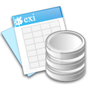 App kexi database Icon, App kexi database,Crystal Clear,System