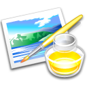 App krita paint Icon, App krita paint,Crystal Clear,System