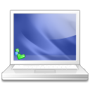 App laptop Icon, App laptop,Crystal Clear,System