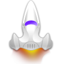 App launch spaceship Icon, App launch spaceship,Crystal Clear,System