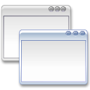 App window list Icon, App window list,Crystal Clear,System
