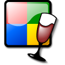 App wine Icon, App wine,Crystal Clear,System