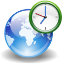 App world clock Icon, App world clock,Crystal Clear,System
