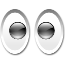 App xeyes Icon, App xeyes,Crystal Clear,System