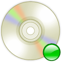 Device cd writer mount Icon, Device cd writer mount,Crystal Clear,System