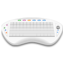Device keyboard wireless Icon, Device keyboard wireless,Crystal Clear,System