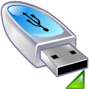 Device usb drive mount Icon, Device usb drive mount,Crystal Clear,System