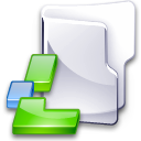 Filesystem folder lin Icon, Filesystem folder lin,Crystal Clear,System