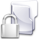 Filesystem folder locked Icon, Filesystem folder locked,Crystal Clear,System