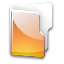 Filesystem folder yellow Icon, Filesystem folder yellow,Crystal Clear,System