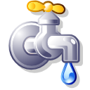 Filesystem pipe tap Icon, Filesystem pipe tap,Crystal Clear,System