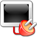 Filesystem plug Icon, Filesystem plug,Crystal Clear,System