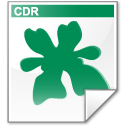 Mimetype cdr Icon, Mimetype cdr,Crystal Clear,System