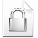 Mimetype encrypted Icon, Mimetype encrypted,Crystal Clear,System