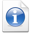 Mimetype info Icon, Mimetype info,Crystal Clear,System