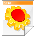Mimetype kexi Icon, Mimetype kexi,Crystal Clear,System