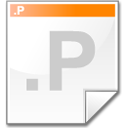 Mimetype source p Icon, Mimetype source p,Crystal Clear,System
