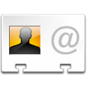 Mimetype vcard Icon, Mimetype vcard,Crystal Clear,System