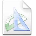 Mimetype vector gfx Icon, Mimetype vector gfx,Crystal Clear,System