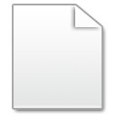 Mimetypes Blank Document Icon, Mimetypes Blank Document,Crystal Clear,System