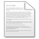 Mimetypes Text Document Icon, Mimetypes Text Document,Crystal Clear,System