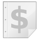 Mimetypes gnome mime application qif Icon, Mimetypes gnome mime application qif,Crystal Clear,System