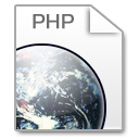 Mimetypes php Icon, Mimetypes php,Crystal Clear,System