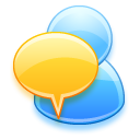 chat Icon, chat,Crystal Clear,System